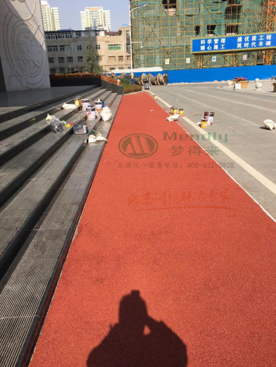 航天五一〇所 沙依巴克彩色路面