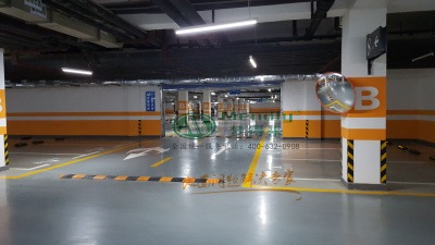 银滩雅苑 沙依巴克环氧自流平地坪