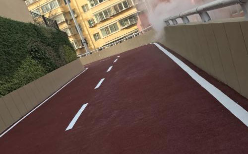 沙依巴克彩色路面